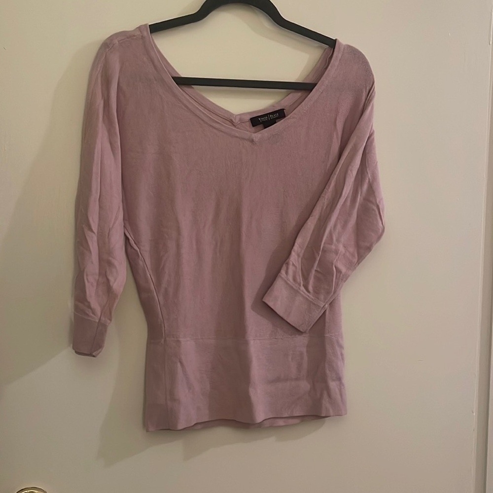 Light pink White House Black Market sweater
